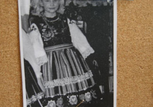 Na zdjęciu Pani Dominika Brodecka z lat dzieciństwa.