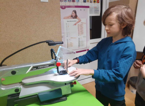 Sprzęt z Laboratorium przyszłości na lekcjach techniki w kl. IV