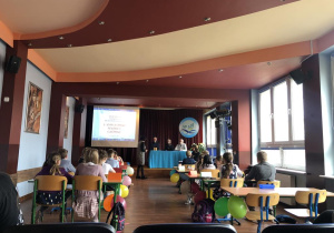 Sala konkursowa w Szkole Podstawowej nr 149.