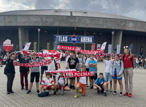 Nasi uczniowie kibicowali polskim siatkarkom