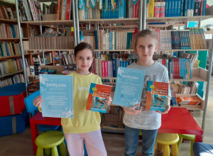 "Czytamy baśnie" - konkurs czytelniczy w szkolnej bibliotece