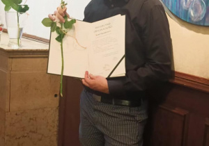 Na zdjęciu pan Kamil Dyjankiewicz.