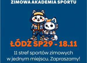 Zimowa Akademia Sportu w naszej szkole!