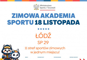 Plakat reklamujący wydarzenie.
