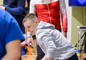 Na zdjęciu uczestnicy Zimowej Akademii Sportu.