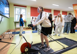 Na zdjęciu uczestnicy Zimowej Akademii Sportu.