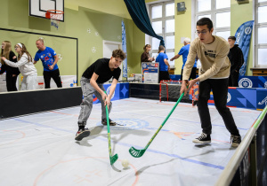 Na zdjęciu uczestnicy Zimowej Akademii Sportu.