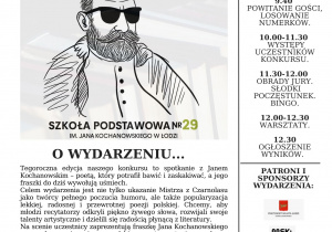 Zdjęcie przedstawia gazetkę konkursową.