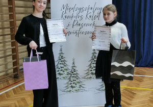 Na zdjęciu reprezentatnki naszej szkoły.