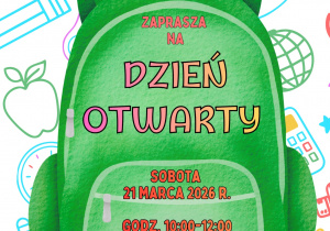 Plakat reklamujący wydarzenie.