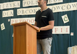 Na zdjęciu p. Kamil Dyjankiewicz.
