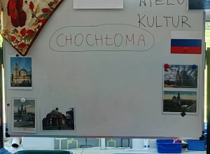 Klasa 7b wzięła udział w warsztatach o kulturze rosyjskiej